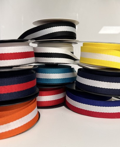 Striped heavy webbing - , 30mm