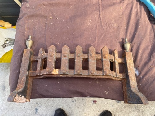 Vintage cast iron - vintage, fire