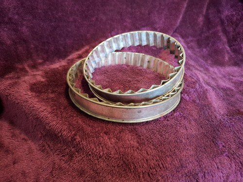 Vintage round fluted - 2x,