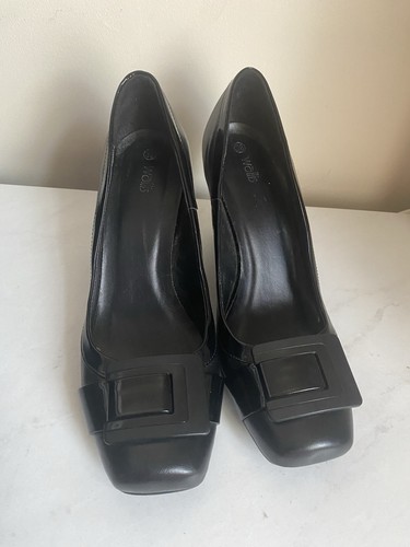 Wallis black patent - wallis, toe