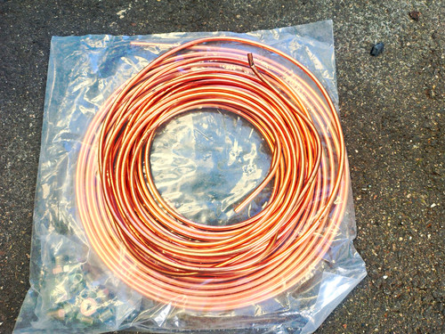 25ft copper coated only brake - coated,