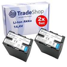 2x Battery 7200mAh for Sony