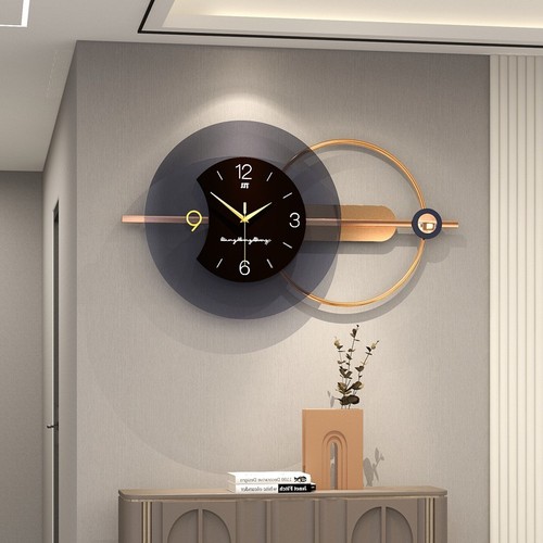 Modern metal wall clock silent - metal,