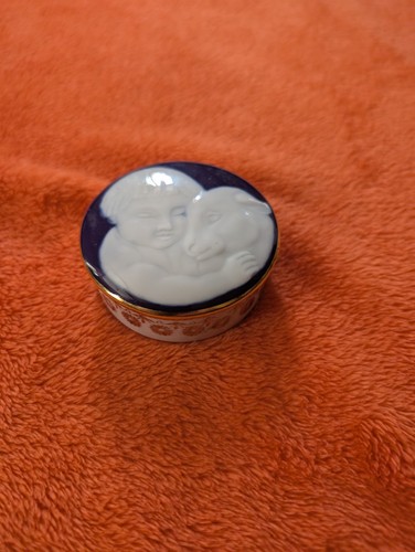 Rare barbotine limoges - f.m,