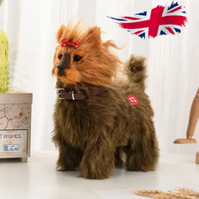 New Simulation Electric Pet Dog Voice Control Walking Nodding Music Touch Robot