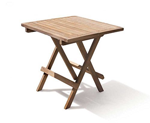 Teak folding picnic table - teak,