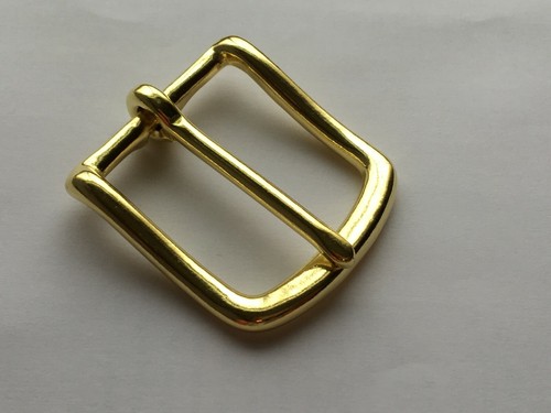 Solid brass west end buckles - end,