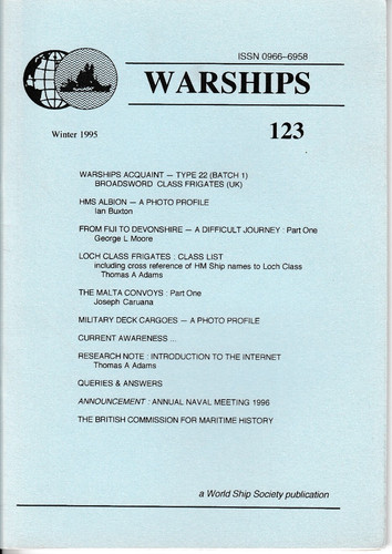 World ship society warships - ship,