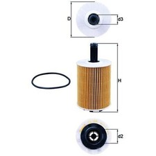 Oil Filter For VW Polo 9A4 1.9