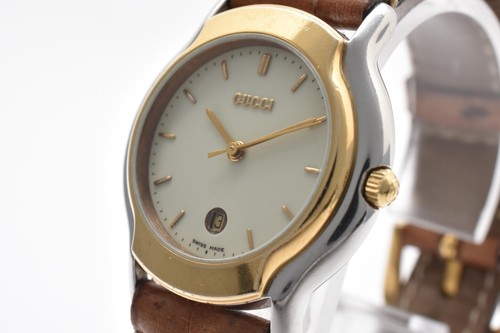 Exc gucci 8000l two tone - [exc-5]gucci,