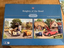 2 x Gibsons Jigsaw 'Knights of
