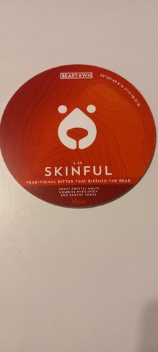 Beartown brewery skinful - skinful, cask