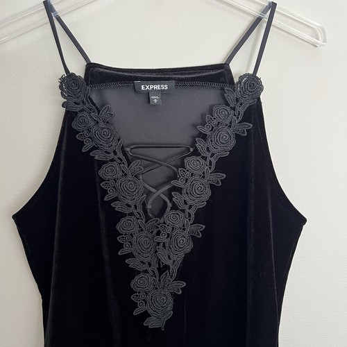 Express velvet embroidered - express,