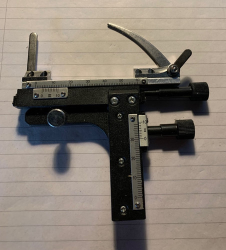 Mechanical microscope - mechanical,