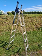 LIGHTWEIGHT ALUMINIUM YOUNGMAN DOMESTIC 3 WAY COMBINATION LADDER/STEPS CLASS 3