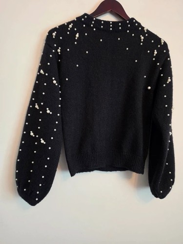 Coast black pearl embellished - black,