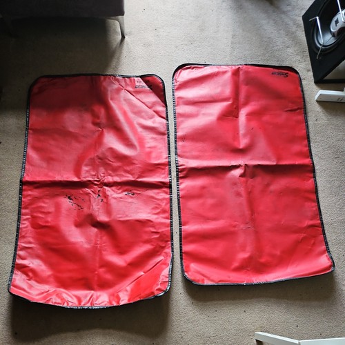 Pair vintage snap seat - snap, on