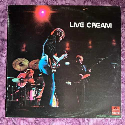 Cream live lp - cream,