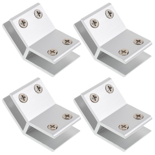 Aluminum glass clamp holder - aluminum,