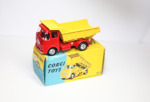 Corgi 458 erf 64g earth - 458, dumper