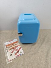 CROWNFUL Mini Fridge, 4 Liter 6 Can Portable Cooler and Warmer, Personal Fridge 