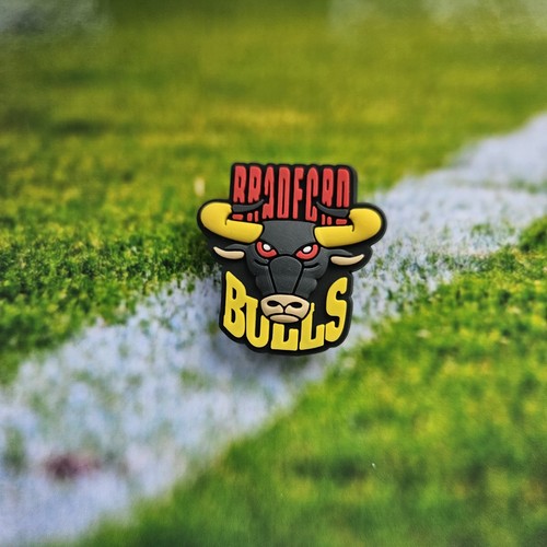 Bradford bulls croc charm - bradford,