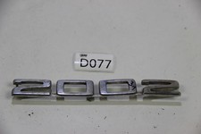 Original BMW E10 Model name Badge 2002 Luggage compartment flap