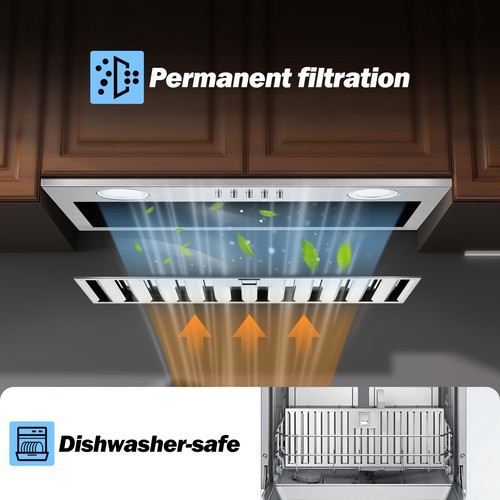 Built range hood - built-in,