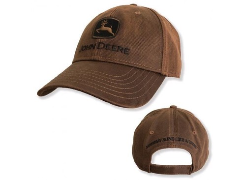John deere oilskin look logo - john,