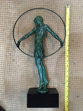 Large Art Deco Sculpture ‘Harmony’ Signed -Pierre La Faguays - By Max Le Verrier