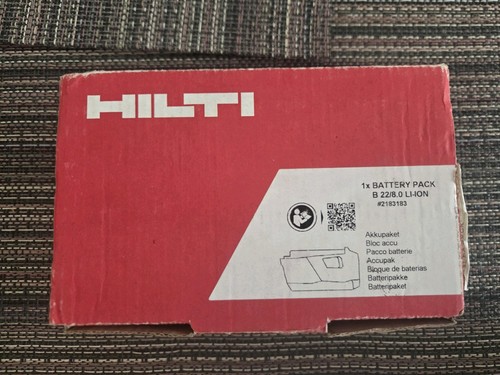 Hilti battery b22 ah - hilti,