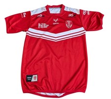Hull KR Rugby Shirt Small By Oxen Red Free Post 