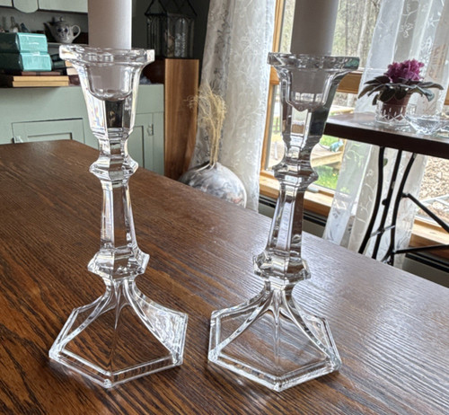 Clear crystal high - crystal, 6”