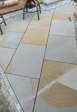 STUNNING  QUALITY  SANDSTONE  PAVING,   PATIO , PATH , DRIVEWAY, YORKSTONE TYPE