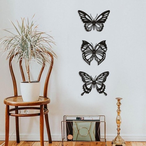 Set pcs metal butterfly - set, of