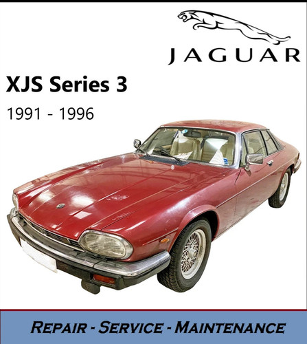 Jaguar xjs series workshop - jaguar, 3