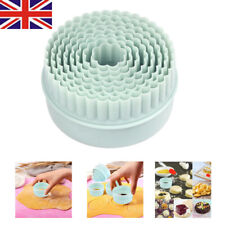 Double Edged Round & Fluted Set for Baking Scone Cutters Biscuit Cutters Mould