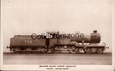 Southern Railway Express Locomotive No 759 Real Photo postcard