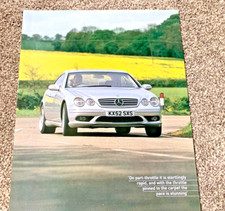 MERCEDES BENZ CL55 AMG CL 55 AMG FRAMEABLE ORIGINAL IMAGE from ROAD TEST REVIEW