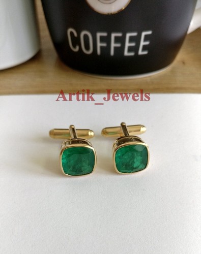 Lab grown emerald with white - grown,
