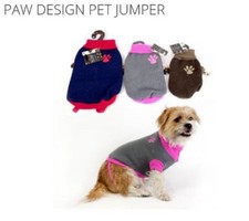 Warm Dog Pet Cat Paw Jumper