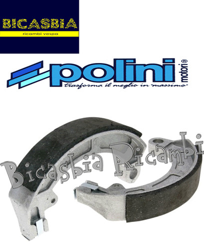 10893 brake shoes rear polini - 10893,