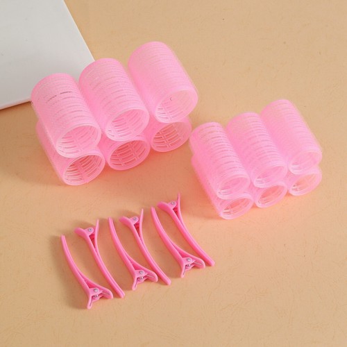 12x large hair rollers - hair, clips