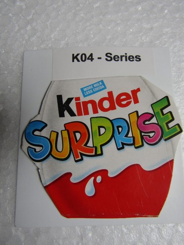 Kinder surprise egg toys k04 - surprise,