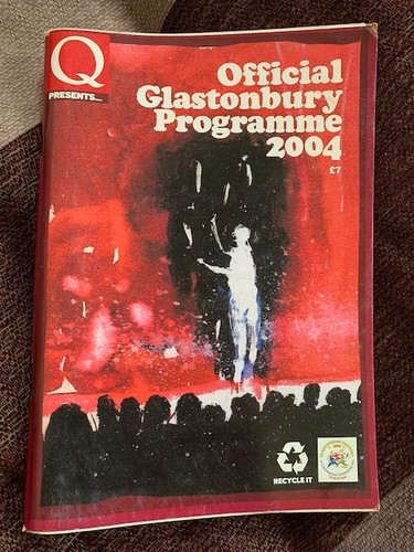 Glastonbury festival programme - festival,