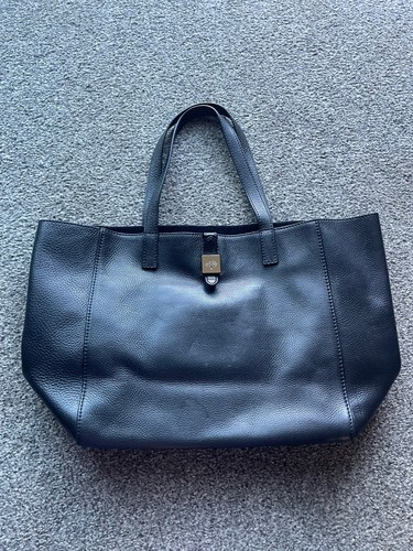 Mulberry black leather tessie - black,