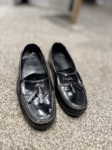 Men black leather dexter - men's,