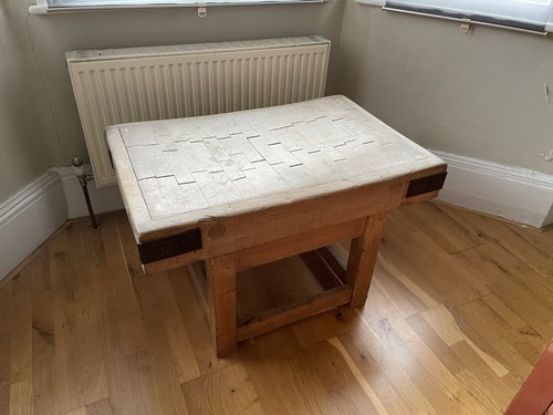 Butchers block rustic style - butchers,