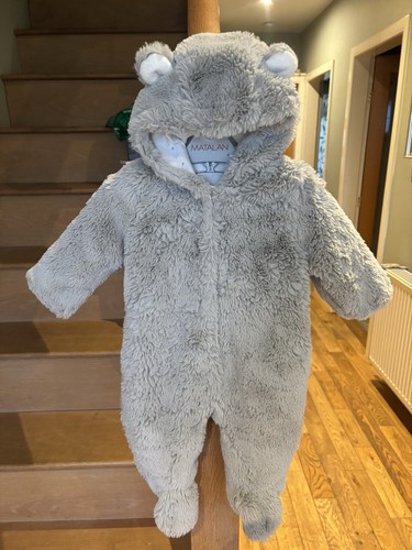 Grey faux fur baby - grey,