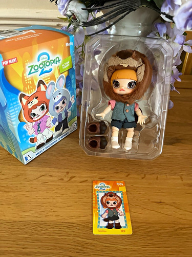 Pop mart molly zootopia - zootopia, 2